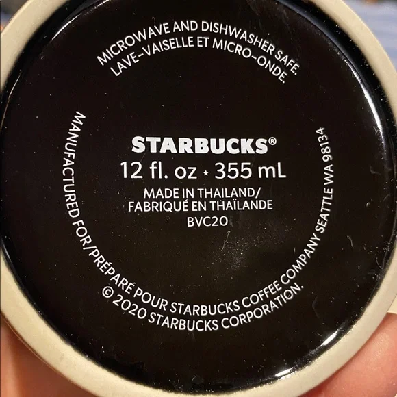 STARBUCKS Iridescent Black Mug 2020 - Picture 3 of 7
